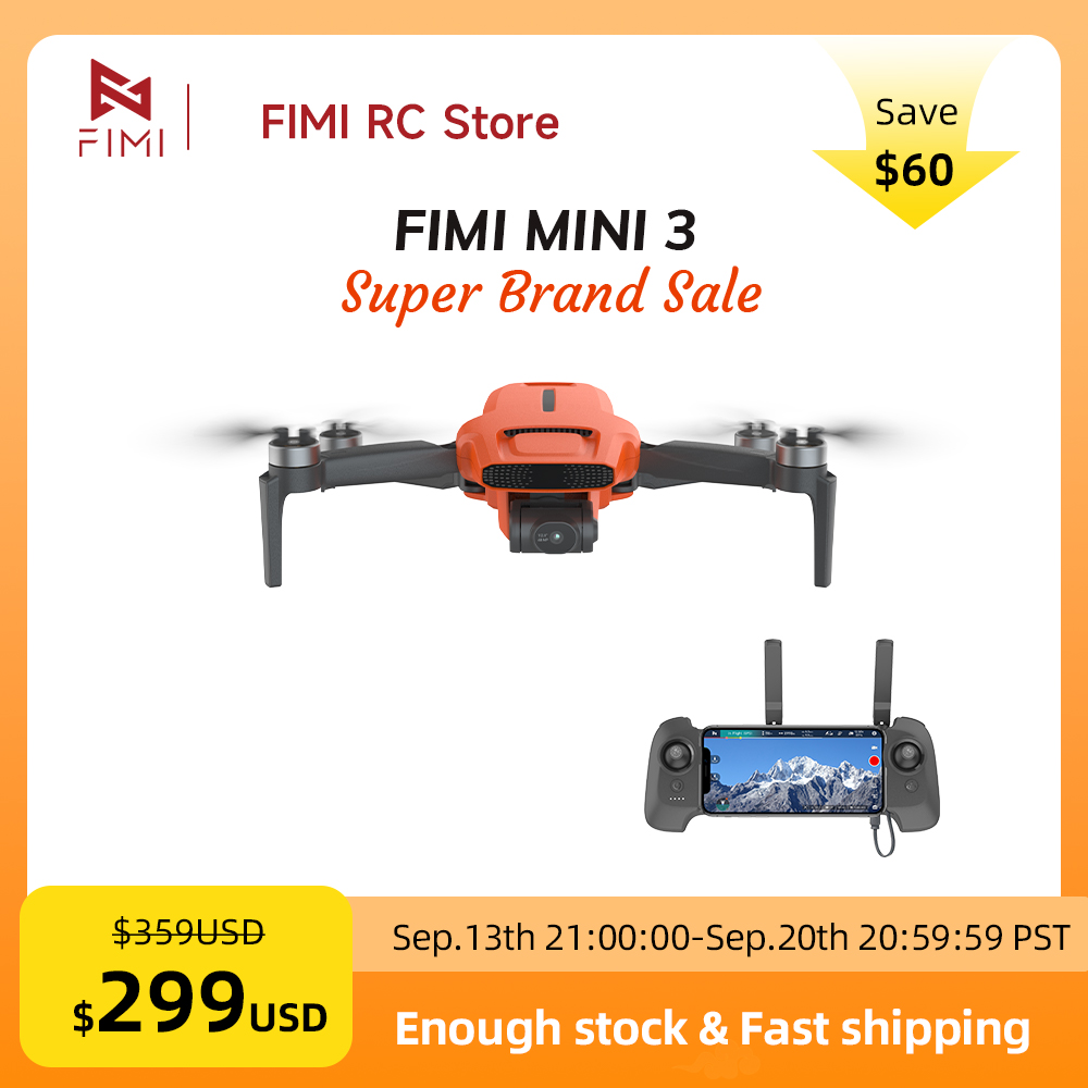 Drone Gimbal 3 Axis - FIMI MINI 3 Drone con Telecamera